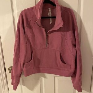 Lululemon Scuba Oversized Funnel Neck Half Zip - XL/XXL